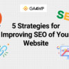 5 Strategies for Improving SEO of Your Website Banner