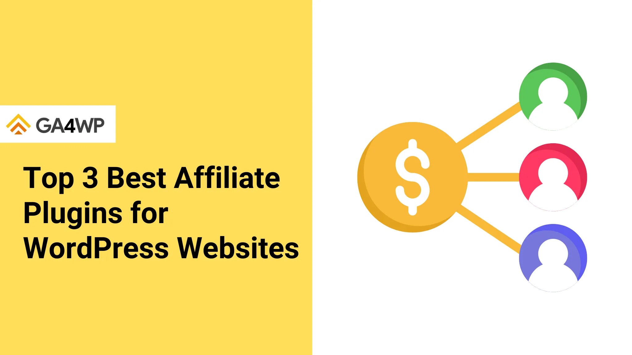 Top 3 Best Affiliate Plugins for WordPress Websites Banner